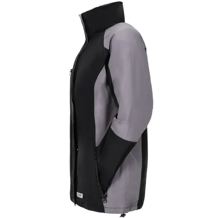 Veste Femme 3 en 1 avec polaire amovible Shape noir gris planam profil