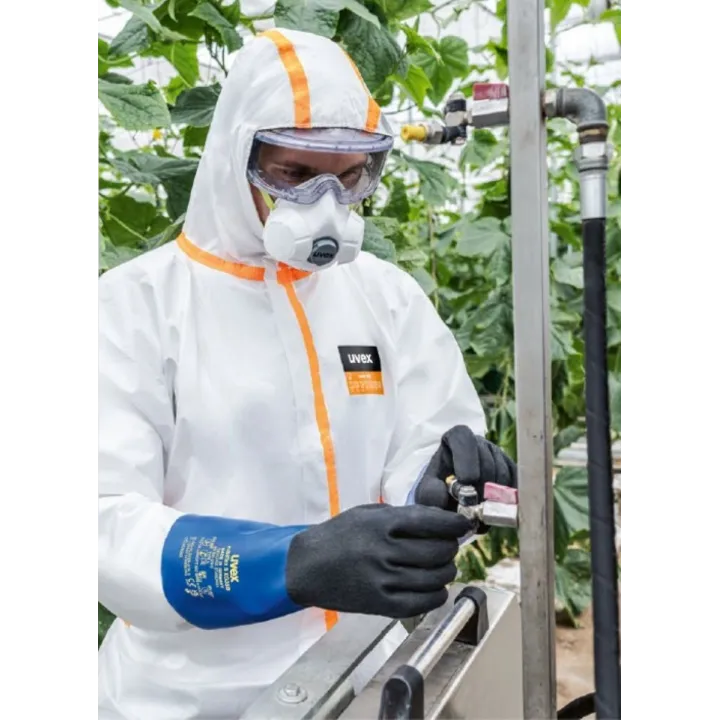 Gant nitrile chimique phytosanitaire RUBIFLEX XG35 UVEX