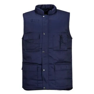 Gilet sans manche doudoune matelassée S414 marine PORWEST