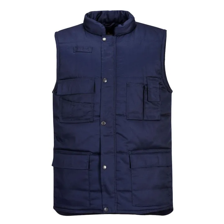 Gilet sans manche doudoune matelassée S414 marine PORWEST