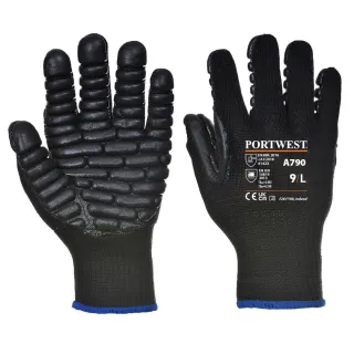 Gants anti vibration et impact A790 PORTWEST