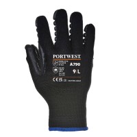 Gants anti-vibration noir, l290110p,card,10,ce,lahti | Leroy Merlin