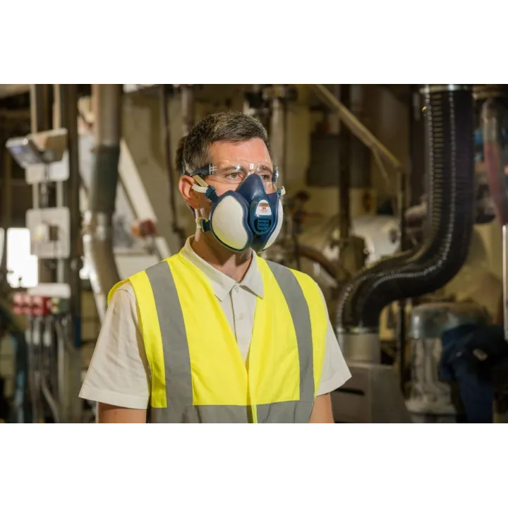 Masque protection respiratoire réutilisable 4255 A2P3 3M utilisateur