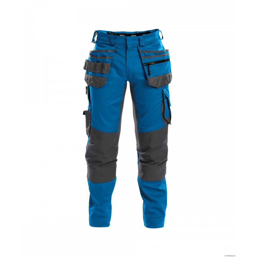 Pantalon de travail FLUX stretch D-Flex DASSY navy bleu