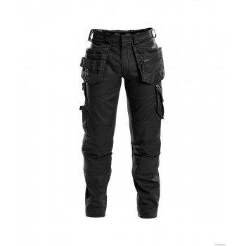 Pantalon de travail FLUX stretch D-Flex DASSY marine noir