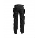 Pantalon de travail FLUX stretch D-Flex DASSY marine noir dos