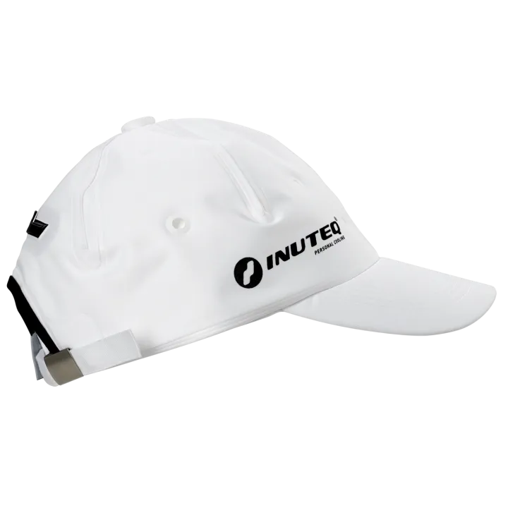 Casquette rafraîchissante HEADCOOM SMART ZIP INUTEQ blanche