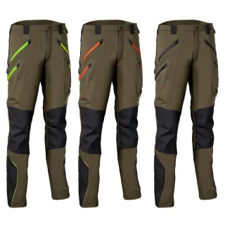 Pantalon ultra souple en stretch COFRA VELTEN taupe