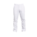 Pantalon de travail coton blanc PBV 100% coton