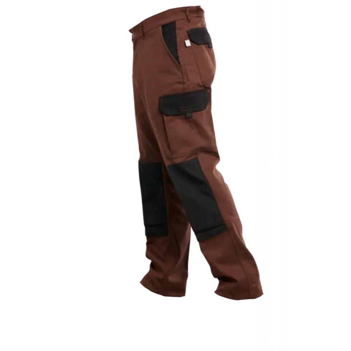 Pantalon TYPHON LENNY chocolat /noir PBV