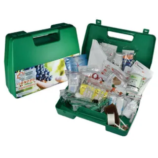 Trousse de secours AGRICULTURE  jusqu'à 10 personnes FRANCE NEIR