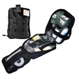 Trousse de secours armée ELAGUEUR noire