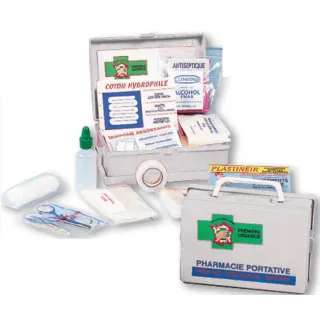 Trousse de Secours Minibox Rigide - Compacte, Pratique et Résistante