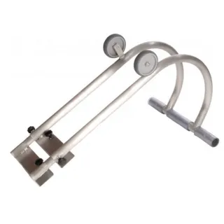 Crochet de faitage aluminium pour échelle bois et aluminium