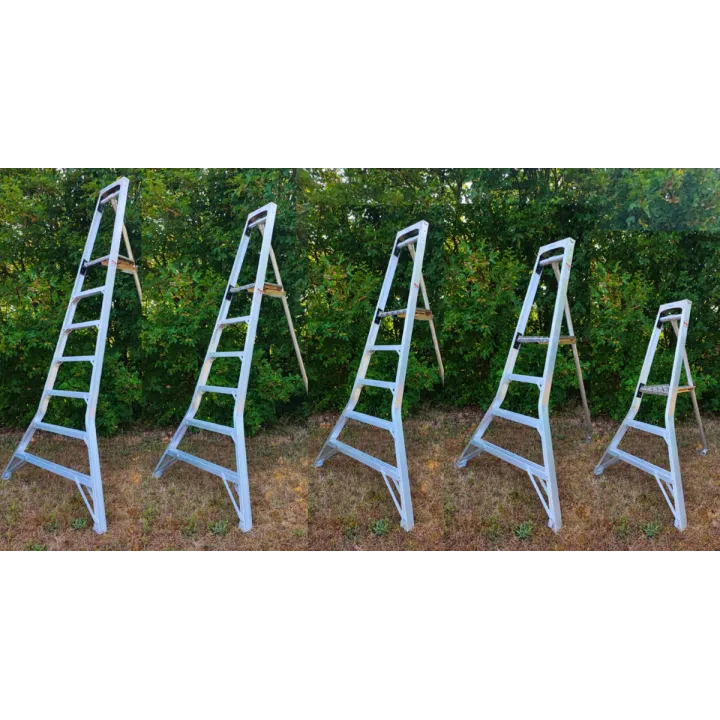 Echelle plateforme fruitière tripode arboriculture