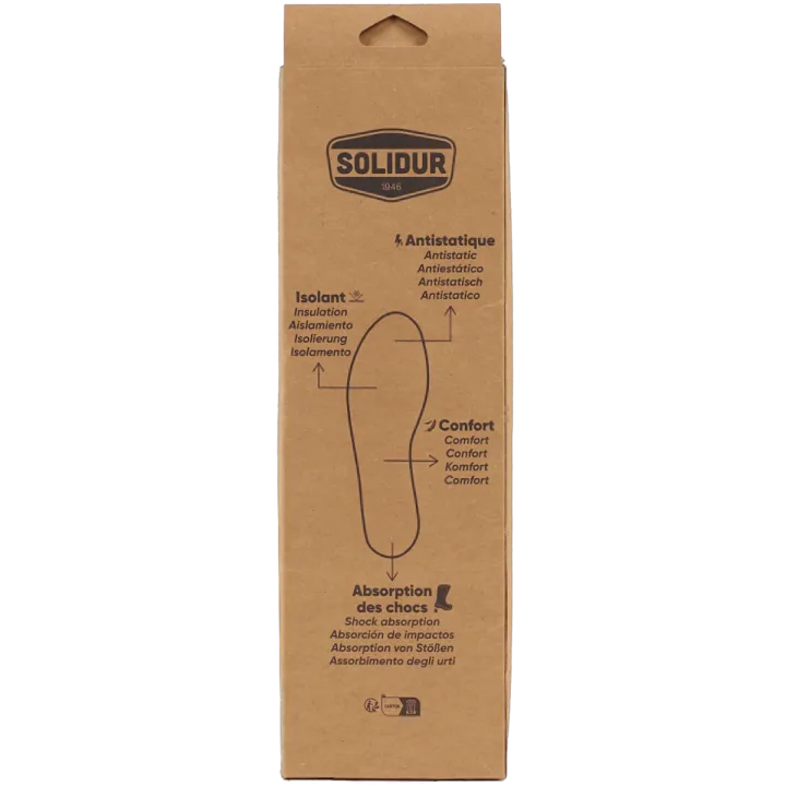 Présentation semelle SEB pour bottes ou chaussures SOLIDUR