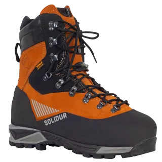 Chaussure forestière anti coupure S3 Classe 3 LOGWOOD Solidur Brown