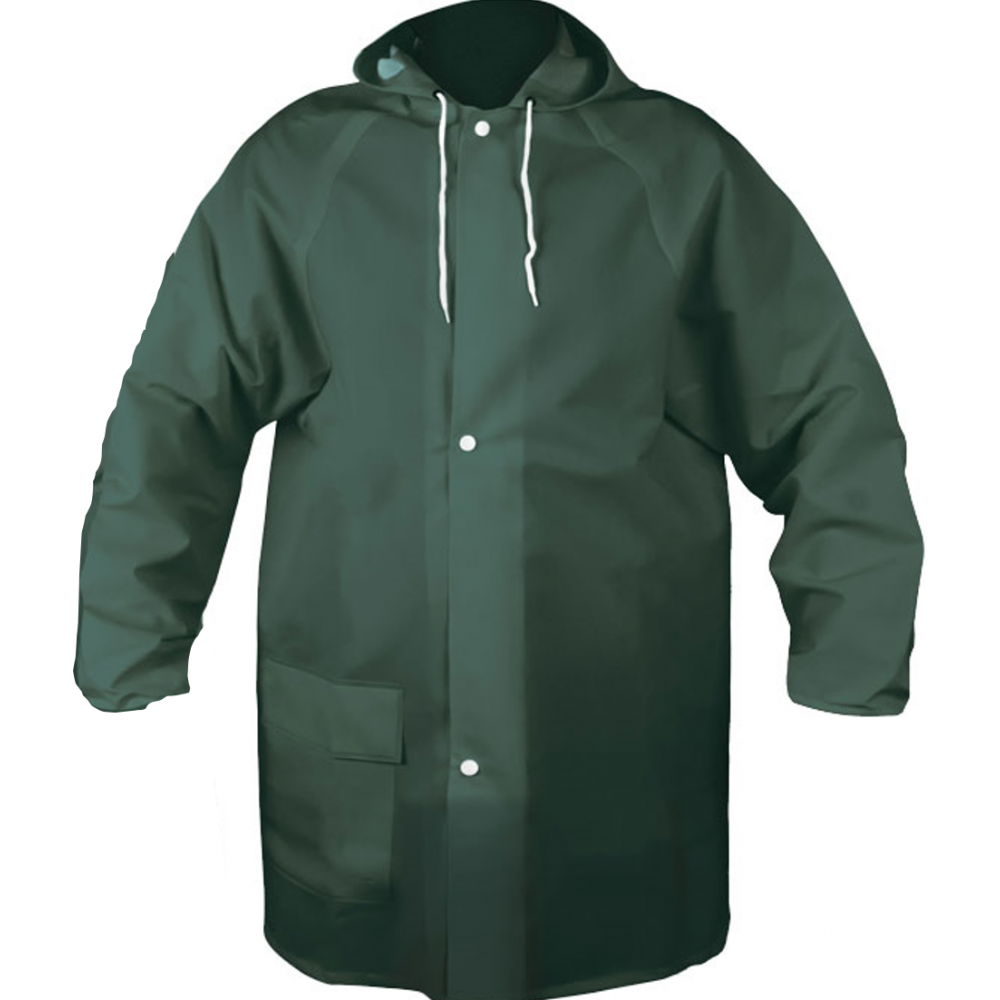 Vêtement de pluie homme/femme vert XL