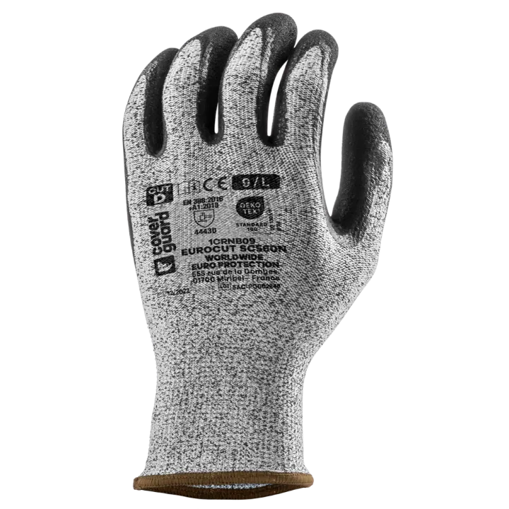 Gants anti coupure enduction nitrile COVERGUARD
