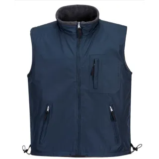 Gilet bodywarmer sans manche multipoche Réversible PORTWEST marine