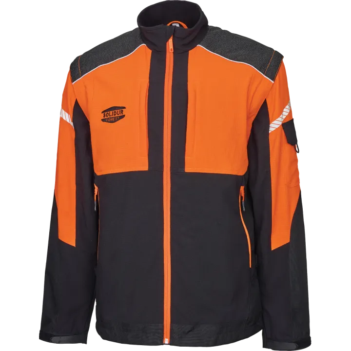 Veste de travail bucheron non protégée INFINITY SOLIDUR orange