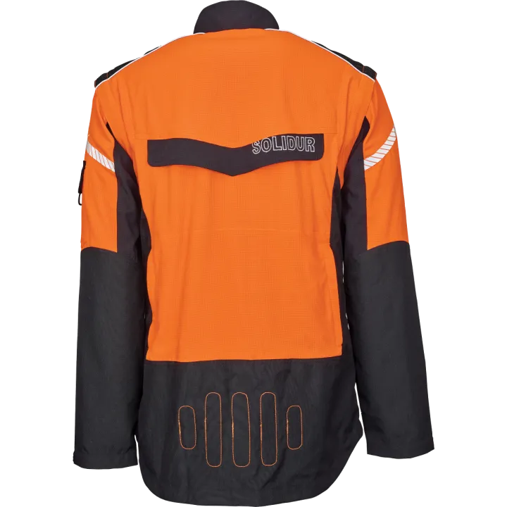 Veste de travail bucheron non protégée INFINITY SOLIDUR dos