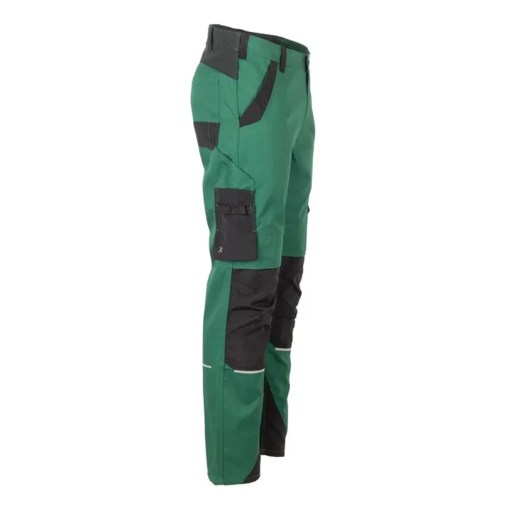 Pantalon de travail homme NORIT PLANAM vert noir