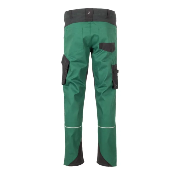 Pantalon de travail homme NORIT PLANAM vert noir