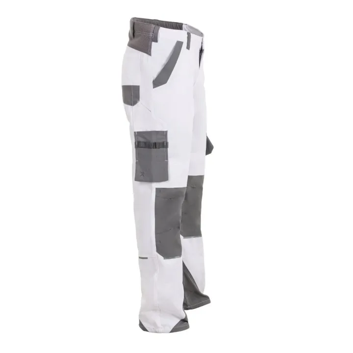 Pantalon de travail homme NORIT PLANAM blanc zinc