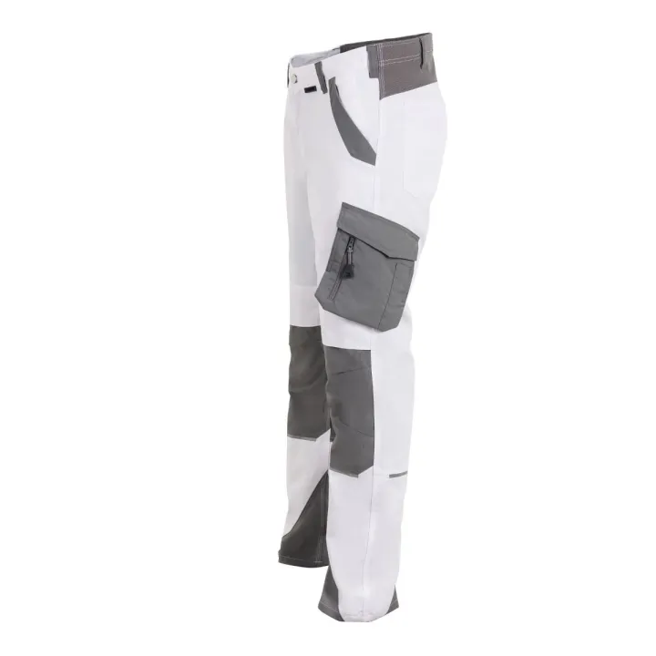 Pantalon de travail homme NORIT PLANAM blanc zinc
