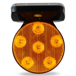 Lampe flash à leds solaire magnétique