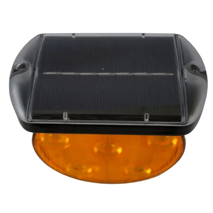 Lampe flash à leds solaire magnétique