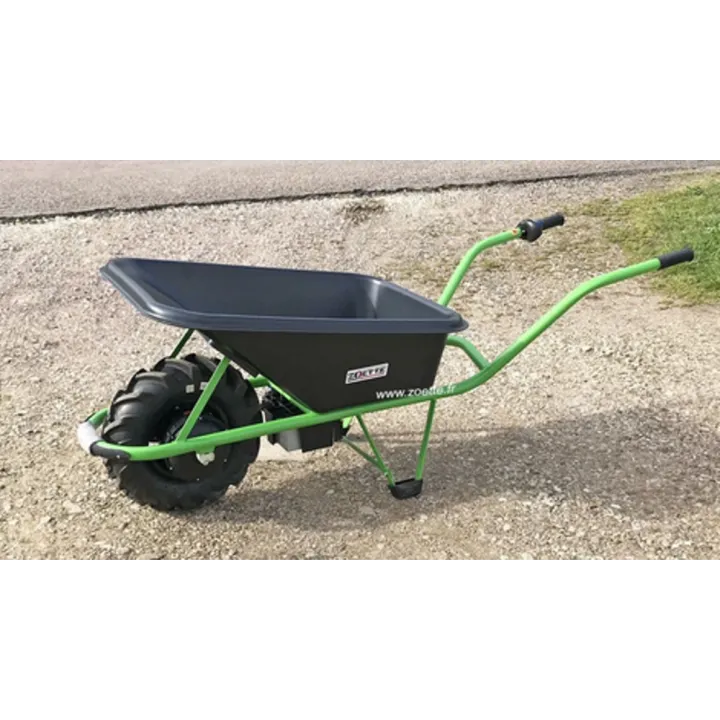 Brouette électrique ZOETTE SOFT motorisée 80 litres