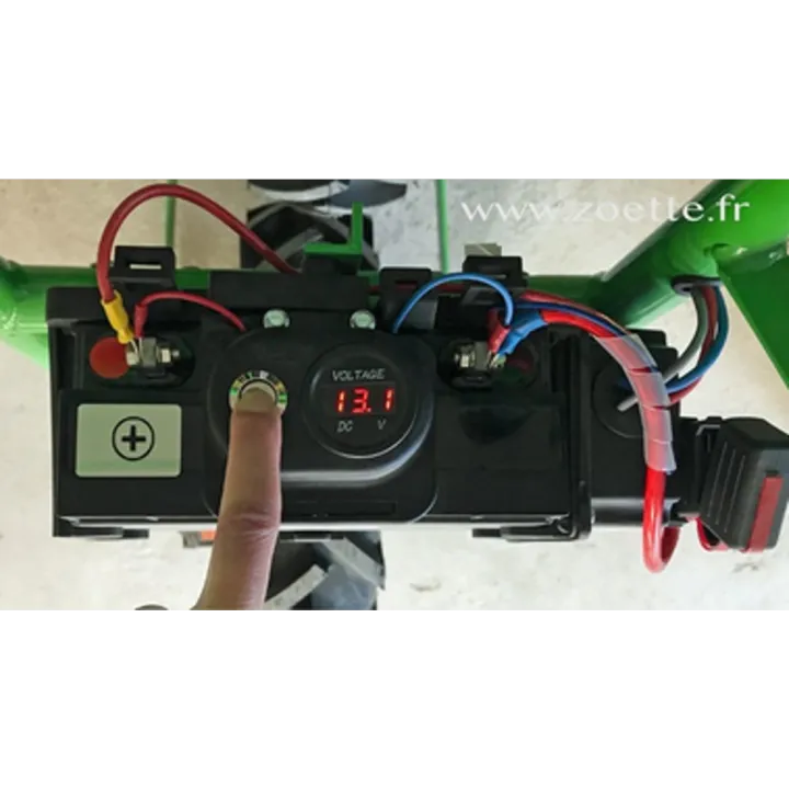 Brouette électrique ZOETTE SOFT motorisée 80 litres