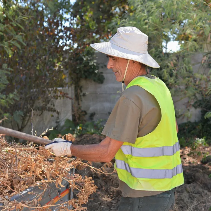 Chapeau protection solaire anti UV UPF 50+ infrarouge SOWAY beige