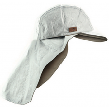 Casquette avec protège nuque SAHARIENNE anti UV et anti infrarouge SOWAY blanche