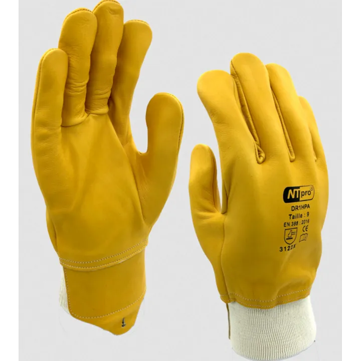 Gants cuir hydrofuges 3122 NTPRO