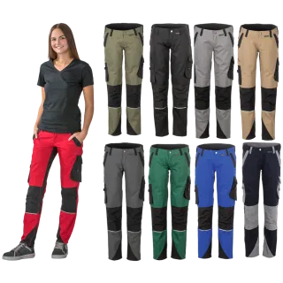 Pantalon de travail femme NORIT insert élasthanne PLANAM