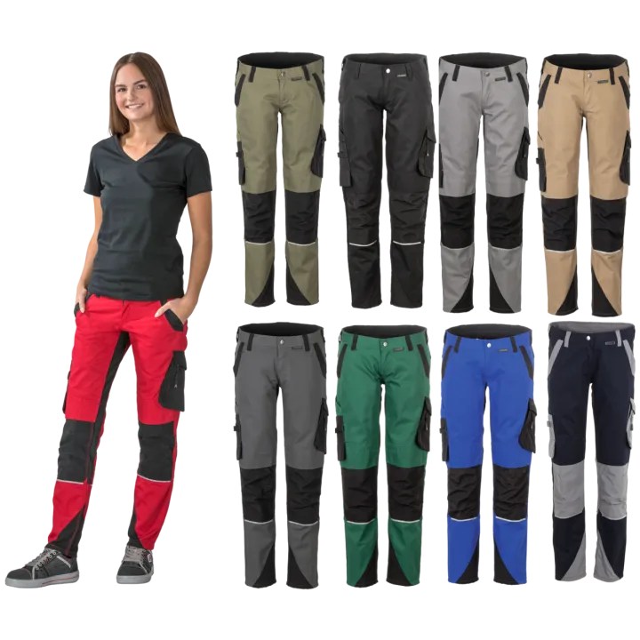 Pantalon de travail femme NORIT insert élasthanne PLANAM