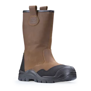 Botte de travail fourrée froid S3 cuir hydrofuge 9PYRO COVERGARD