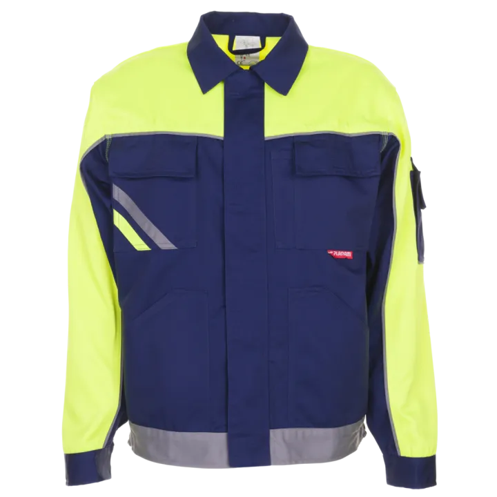 Blouson de travail Visline PLANAM marine jaune bleu