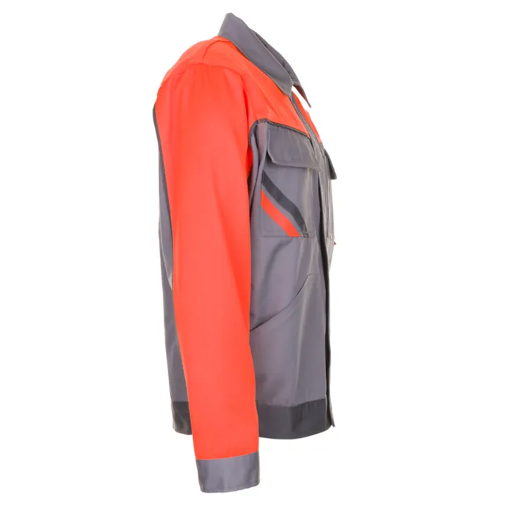 Blouson de travail Visline PLANAM zinc orange ardoise profil