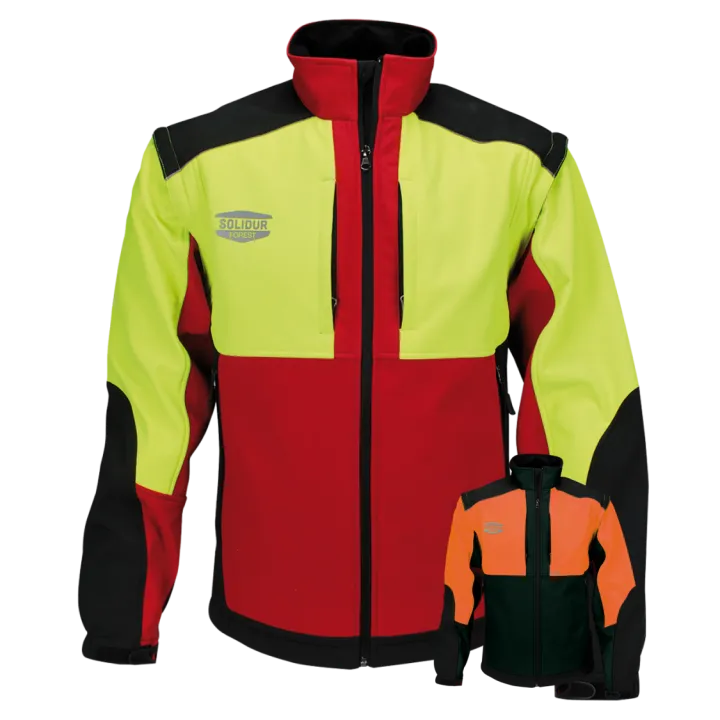 Veste de travail SOFTSHELL WODA manches amovibles