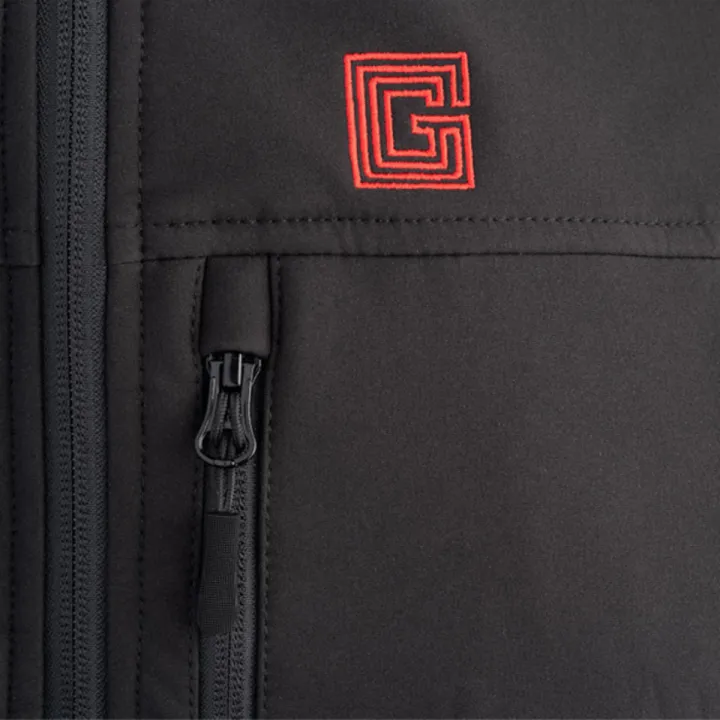 Poche zippée du gilet