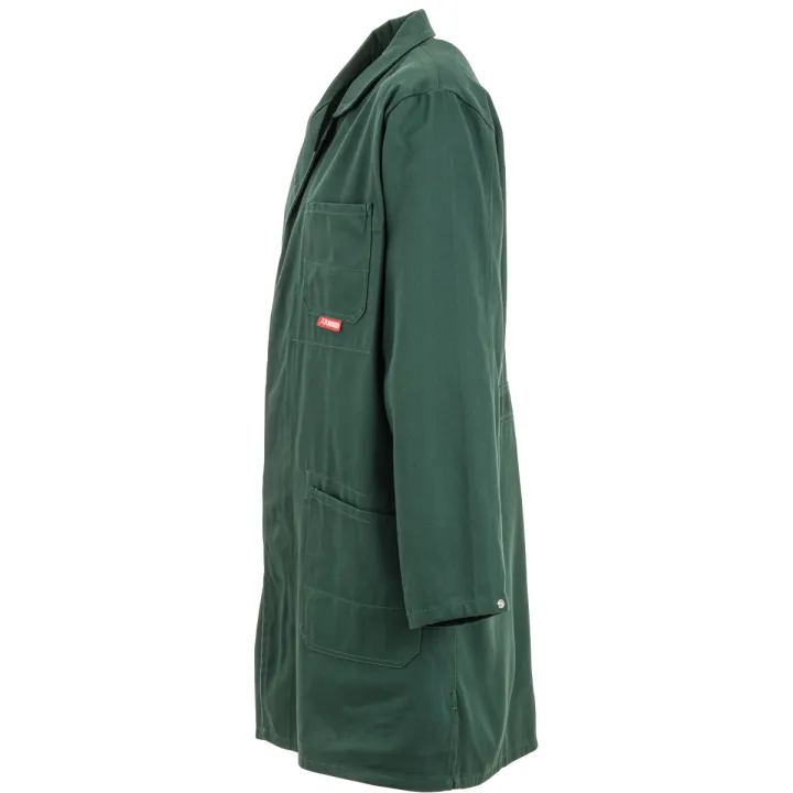 Blouse coton verte profile