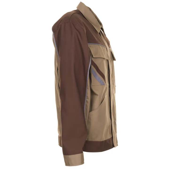 Blouson de travail HIGHLINE PLANAM marron profil