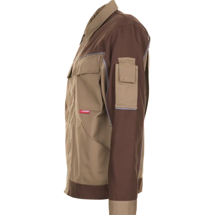 Blouson de travail HIGHLINE PLANAM marron profil