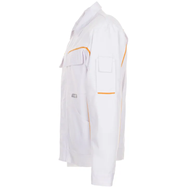 Blouson de travail HIGHLINE PLANAM blanc profil