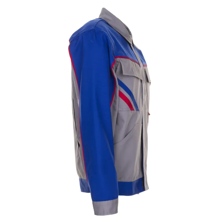 Blouson de travail HIGHLINE PLANAM gris bleu profil