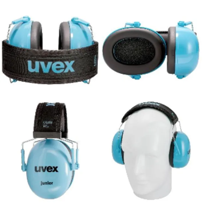 Casque antibruit enfant junior K SNR29 UVEX bleu